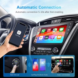 2in1 Bedraad Naar Draadloze Carplay Android Auto Adapter Voor Oem