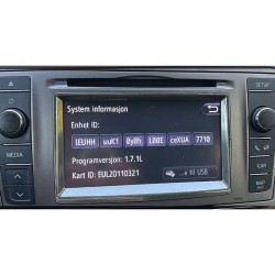 TOYOTA TOUCH 1 NAVIGATIONSKARTEN-UPDATE USB EUROPA