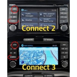 Mise à jour du système de navigation Nissan Connect 2 Europe | Carte SD