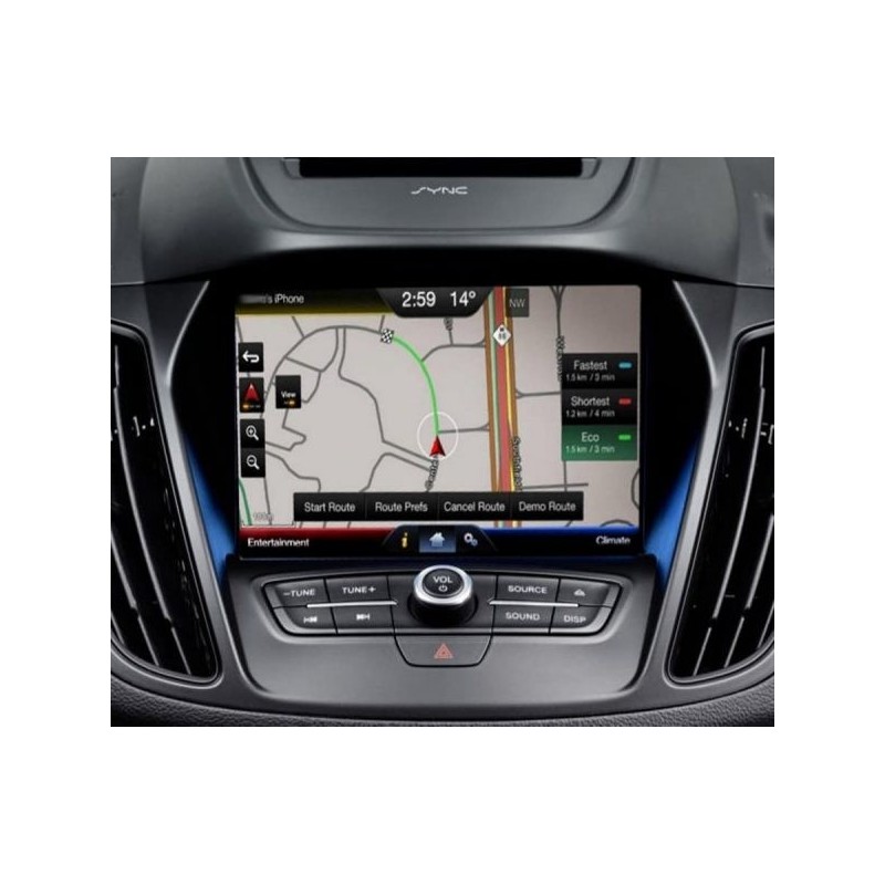 Actualización de navegación Ford SYNC2 F12 para Europa | Tarjeta SD